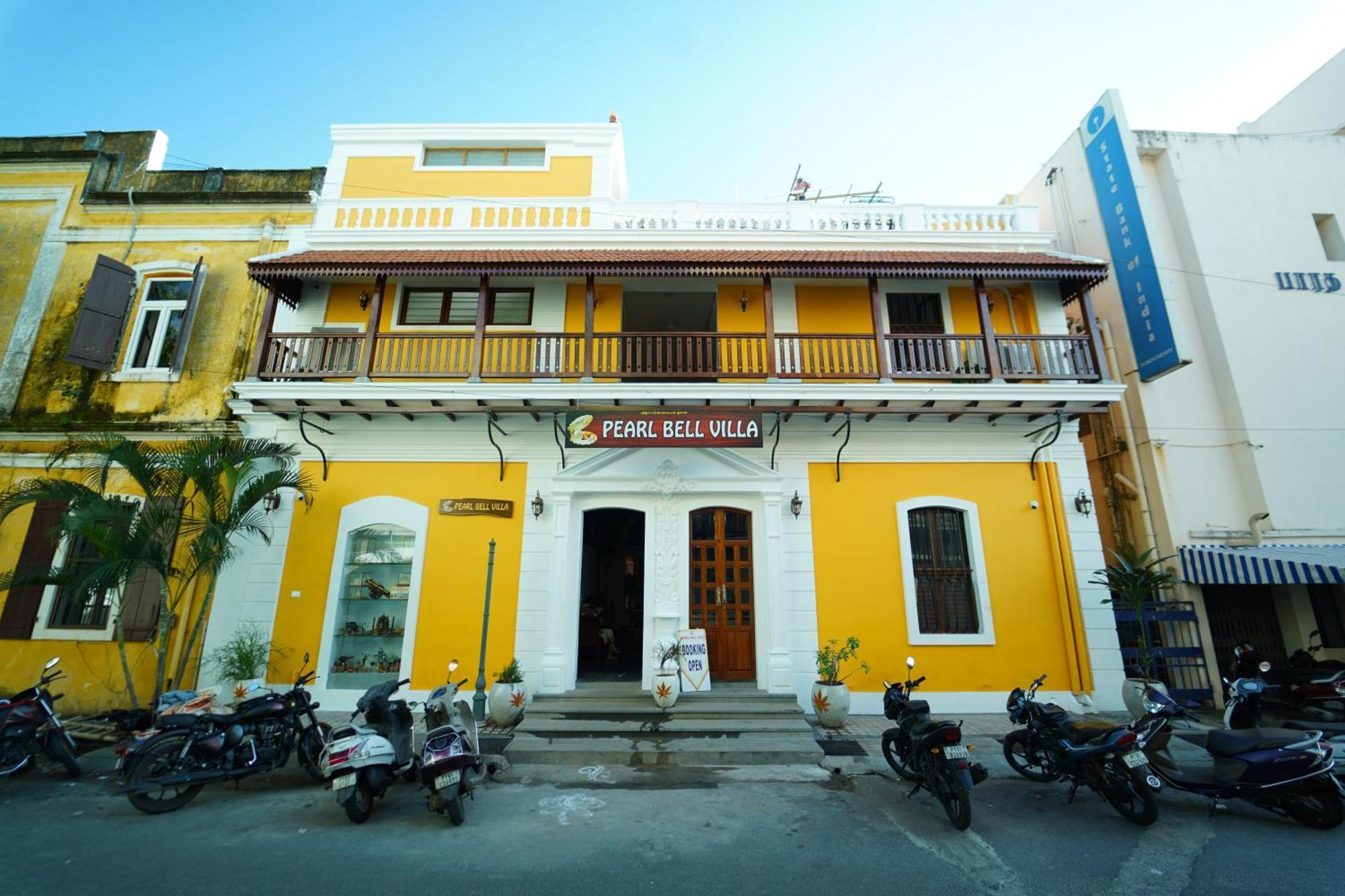 Pearl Bell Villa ปอนดิเชอรี ภายนอก รูปภาพ